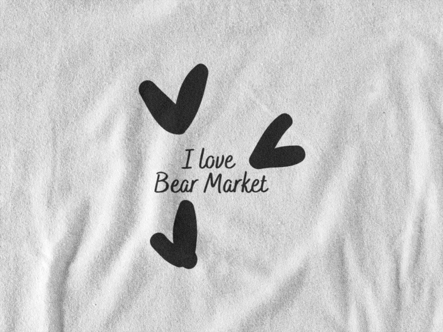 Sweatshirt - I love Bear Market